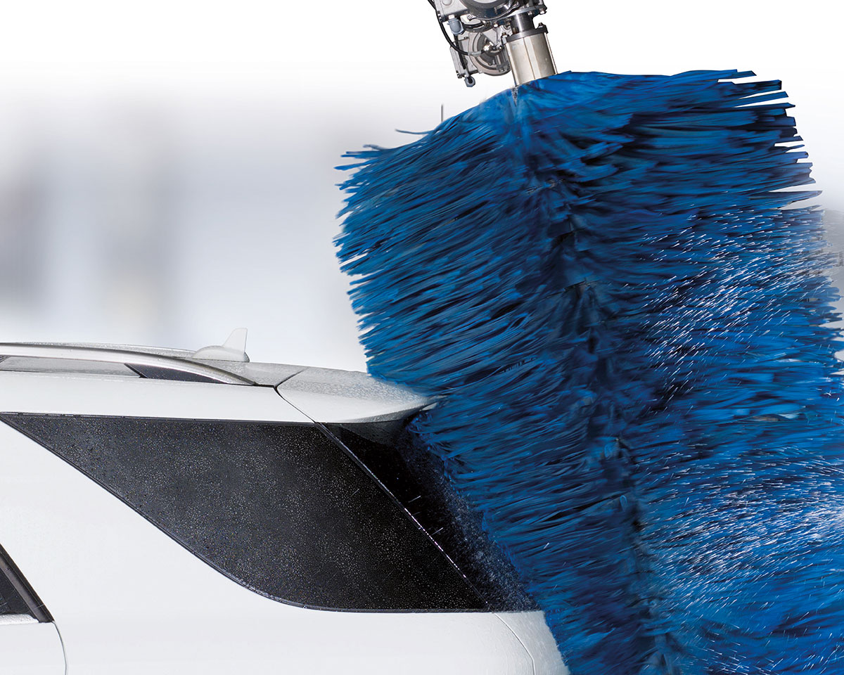 MultiFlex: Ottima pulizia per la parte posteriore trasversale della macchina